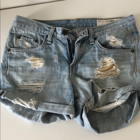 Rag & Bone Jean Shorts - Picture 3 of 5